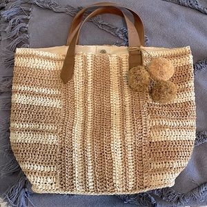 Woven tote